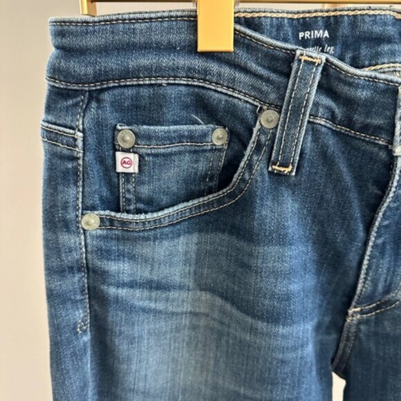 Ag Adriano Goldschmied AG Prima Denim Medium Wash, Cigarette/Skinny Leg - Picture 6 of 10